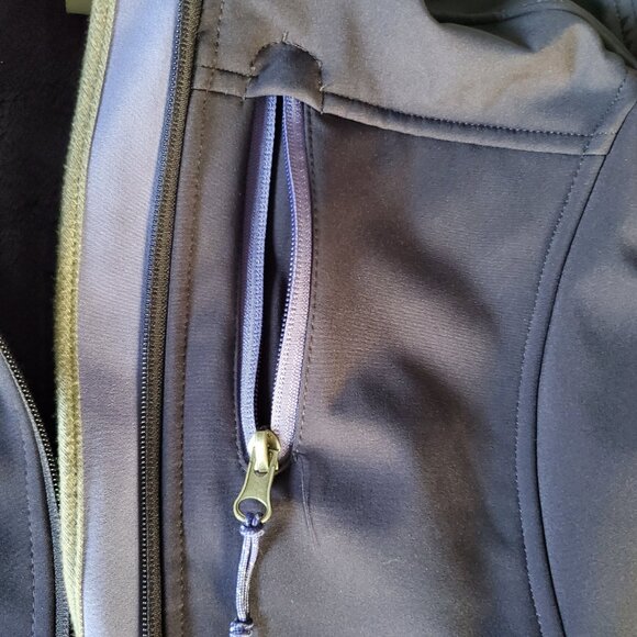 Free Country Softshell Jacket Women’s Water Resistant Fleece Purple Small - Picture 15 of 16